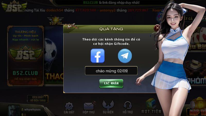 Ưu đãi và khuyến mãi độc quyền của cổng game B52 Club Ưu đãi và khuyến mãi độc quyền của cổng game B52 Club