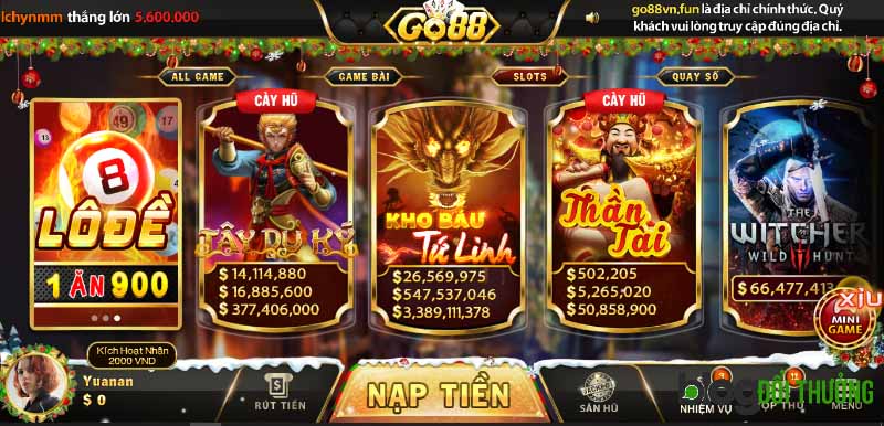 Game slot đẳng cấp và thú vị