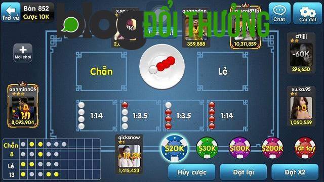 Game xóc đĩa đổi thưởng 2023
