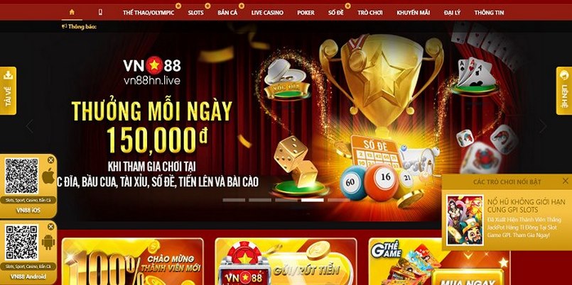 Nhà cái Vn88 chưa bao giờ lừa đảo người chơi Nhà cái Vn88 chưa bao giờ lừa đảo người chơi