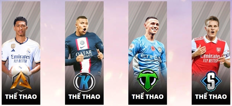 4 sảnh cược thể thao hấp dẫn tại May88