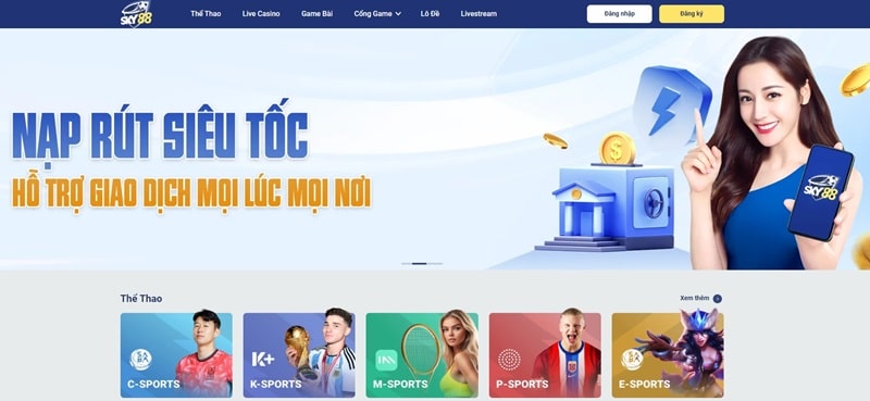 Giới thiệu sơ lược về nhà cái uy tín Sky88