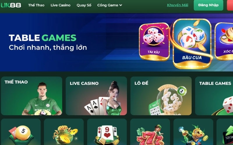 Giới thiệu trang nhà cái uy tín UK88