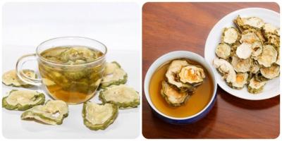 Công dụng tuyệt vời của nước mướp đắng phơi khô đối với sức khỏe