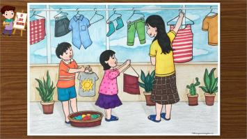 Bí quyết dạy trẻ tự giác làm việc nhà hiệu quả nhất