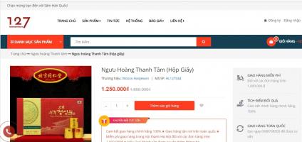 địa chỉ bán ngưu hoàn thanh tâm uy tín và chất lượng nhất Việt Nam