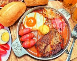 Quán bánh mì chảo ngon nhất Bến Tre