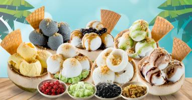 Quán kem dừa ngon nhất ở Hà Nội