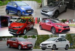 Xe ô tô bán chạy nhất tháng 2/2019