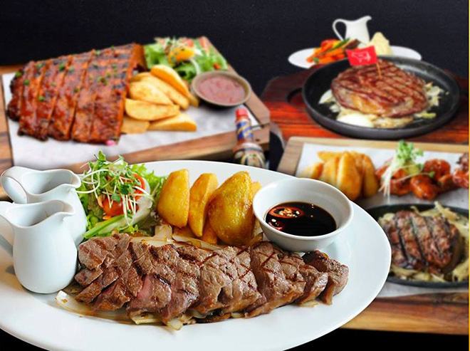 Đồ nướng tại Al Fresco's