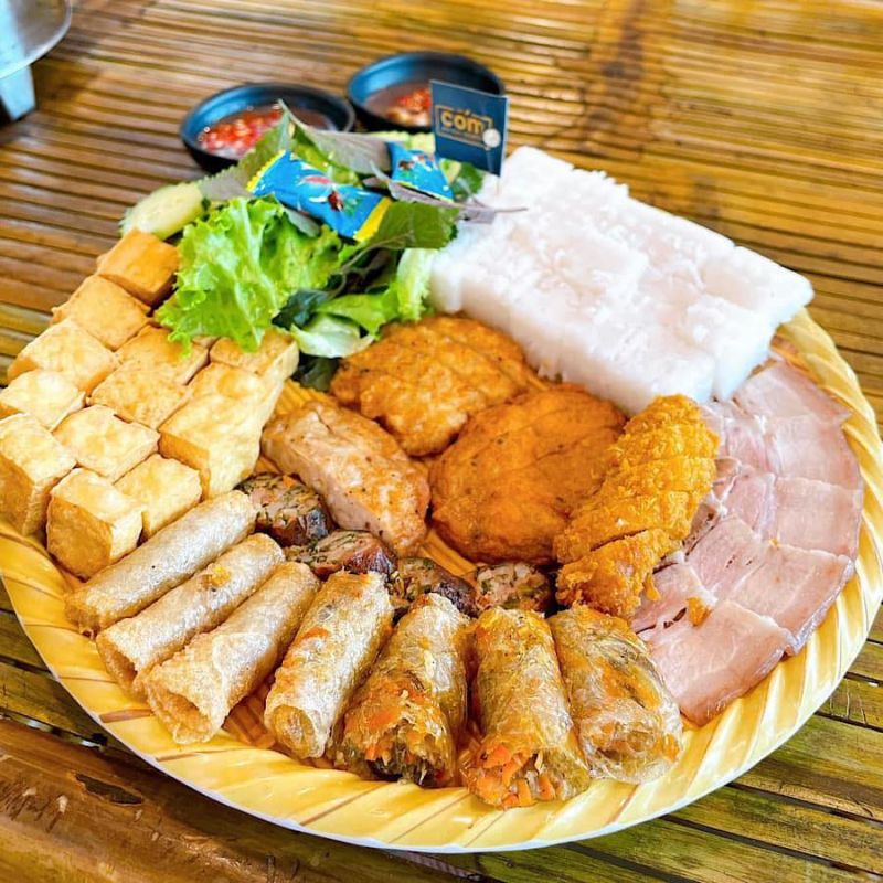 Ẩm thực CỐM- Bún đậu mắm tôm