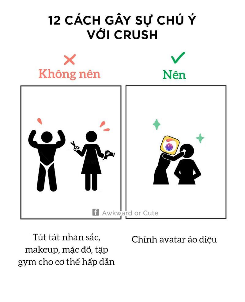 Hãy bắt đầu chinh phục đôi mắt chàng trước nhé.