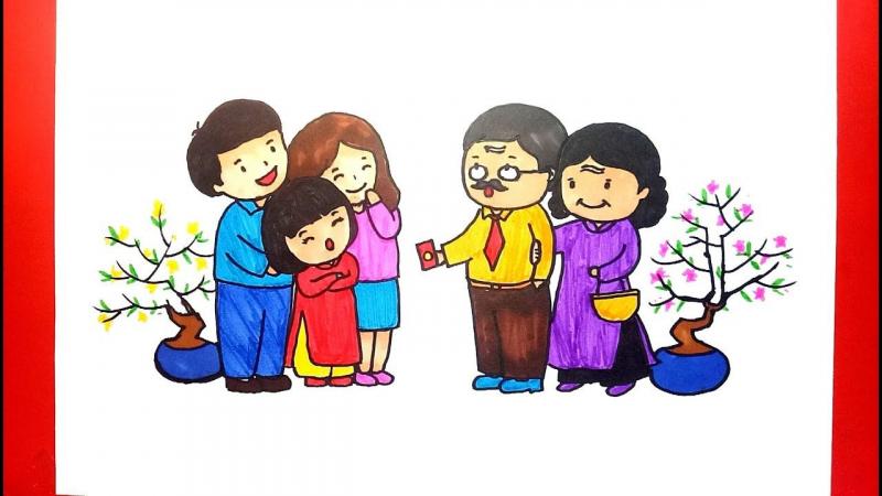 Bài vè chúc tết cho trẻ mầm non (số 7)