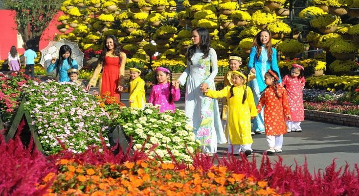 Đón chào xuân mới