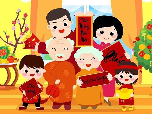 Bài vè chúc tết cho trẻ mầm non (số 11)
