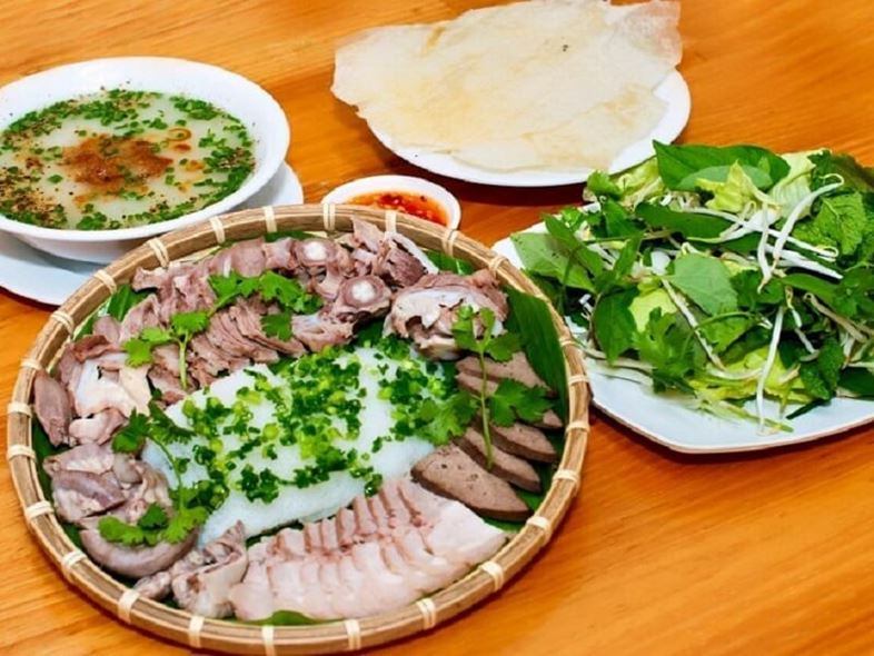 Bánh hỏi lòng heo Phan Rang