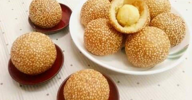 Bánh rán lúc lắc (bánh cam)