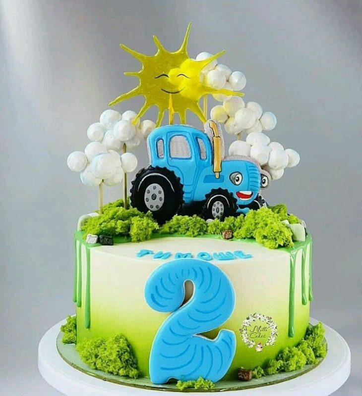 Bánh sinh nhật cho bé trai 2 tuổi