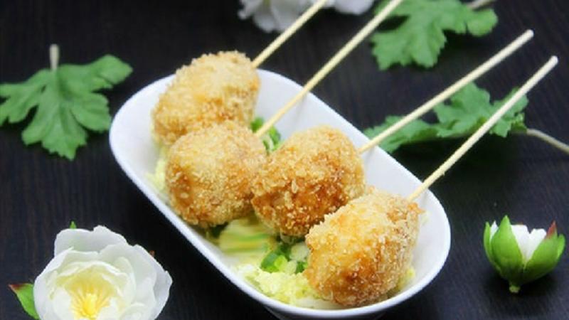 Bánh sò điệp khoai môn