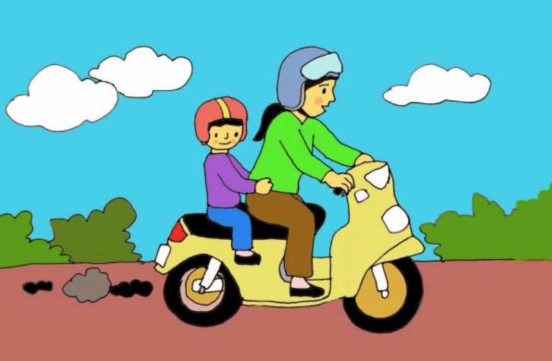 Bé đi nhà trẻ