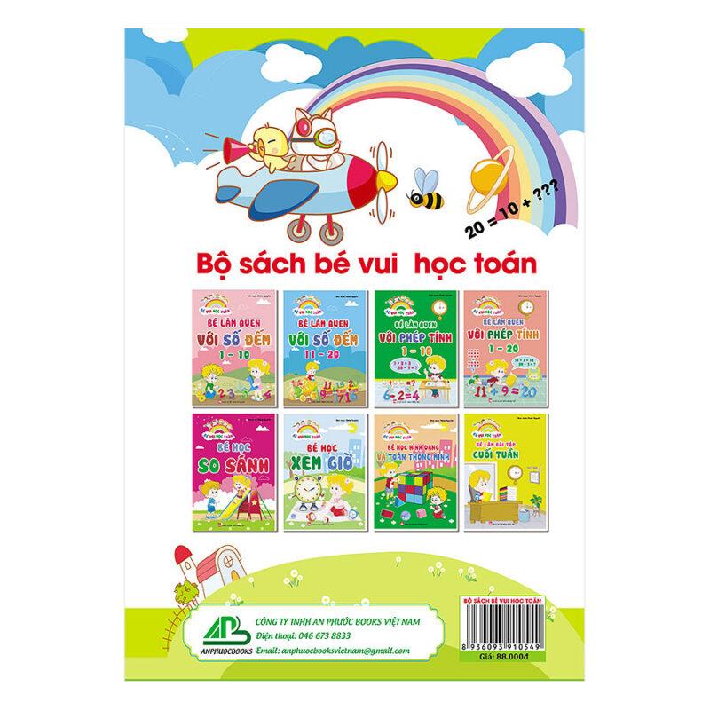 Bé Vui Học Toán (8 cuốn)