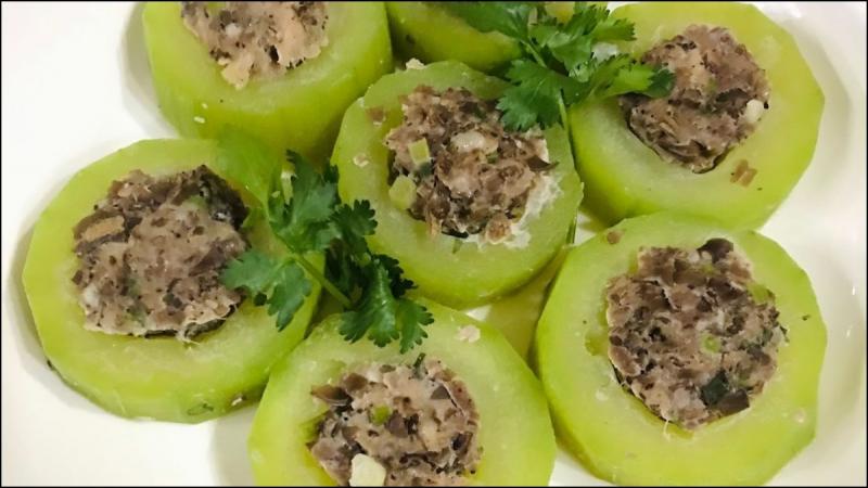 Bí đao nhồi thịt