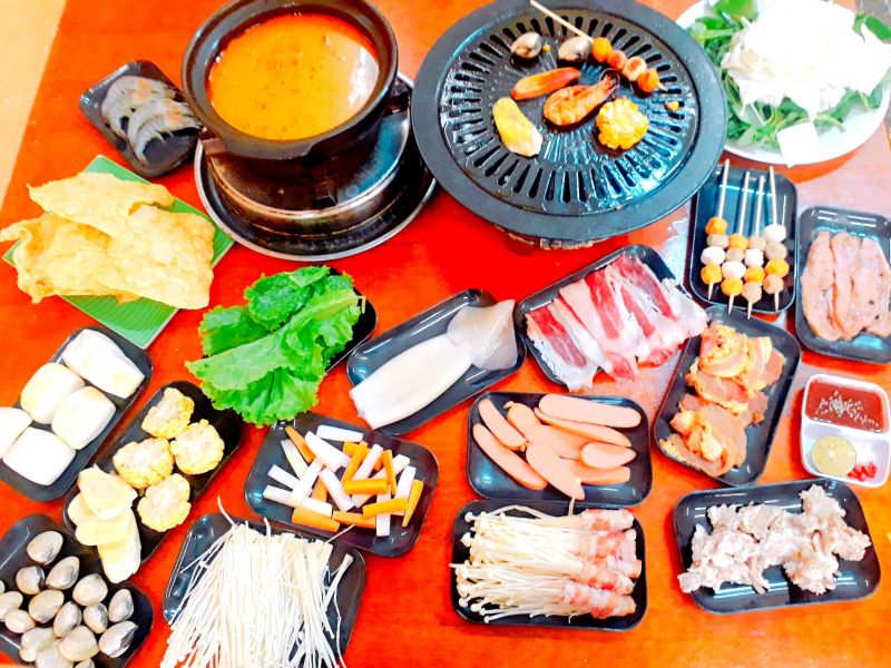 Buffet Lẩu Nướng Phệ Quán