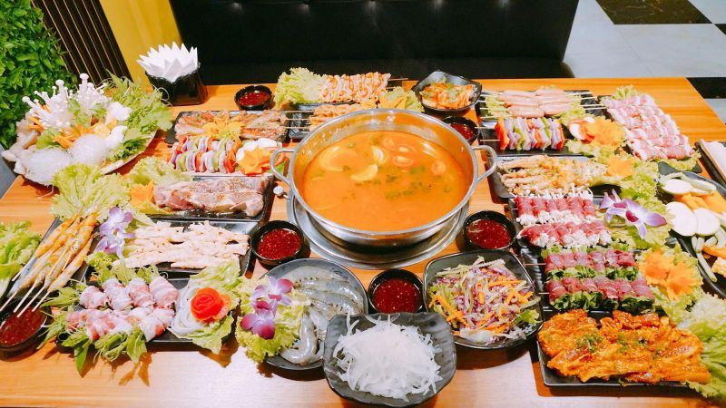 Buffet Nướng & Lẩu Tây Bắc
