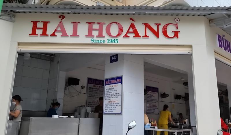 Bún bò huế Hải Hoàng