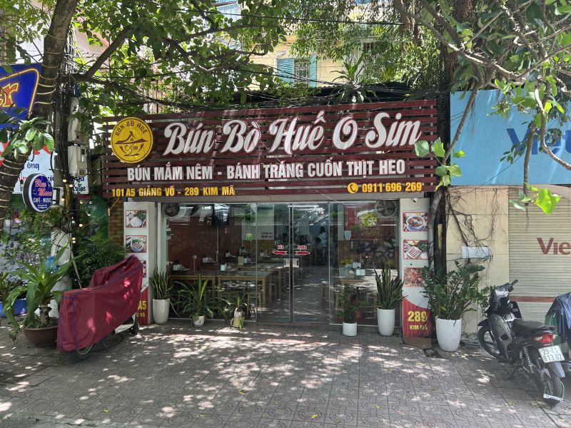 Bún Bò Huế O Si