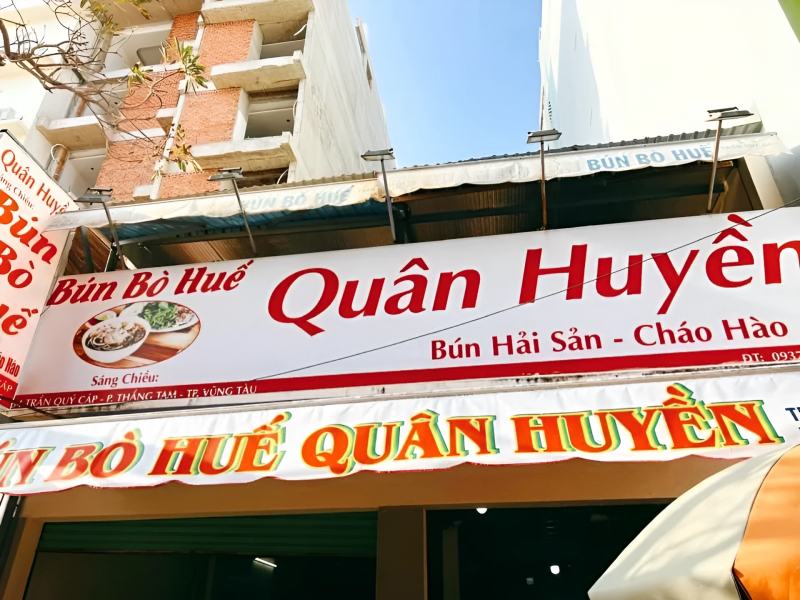 Bún bò Quân Huyền