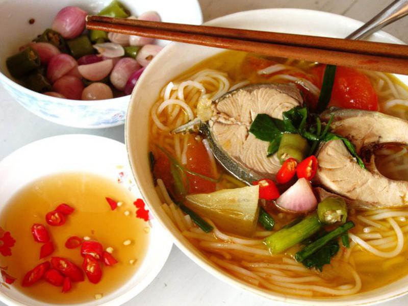 Bún cá ngừ um đặc sản ngon không thể tả