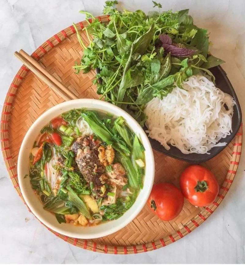 Bún cá rô đồng Hà Nam