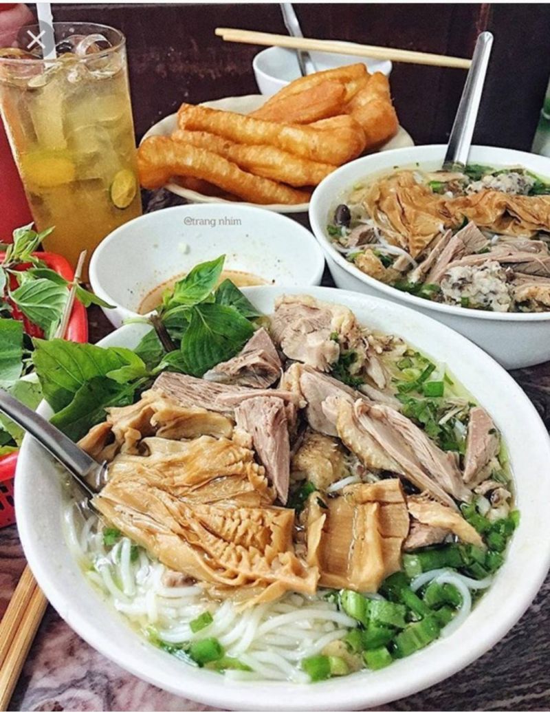 Bún ngan Chùa Hà