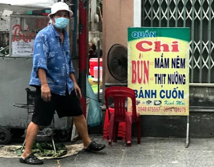 Bún thịt nướng Chi
