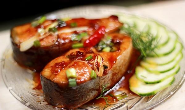 Cá basa kho riềng