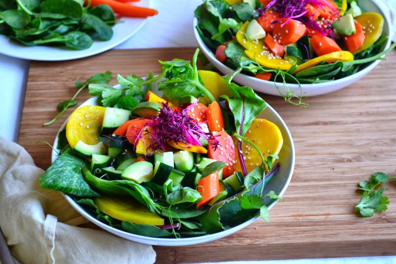 Salad rau quả