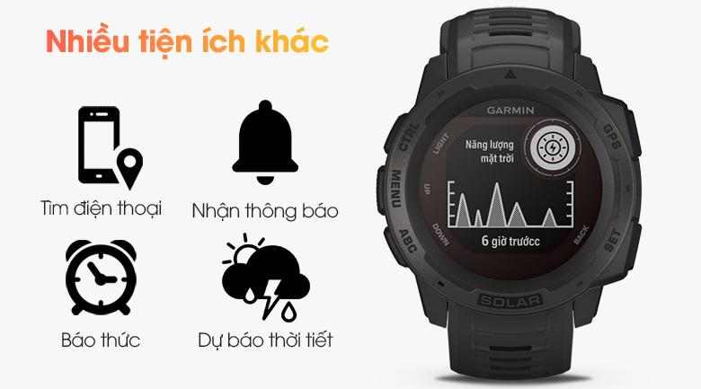 Các tiện ích trên đồng hồ