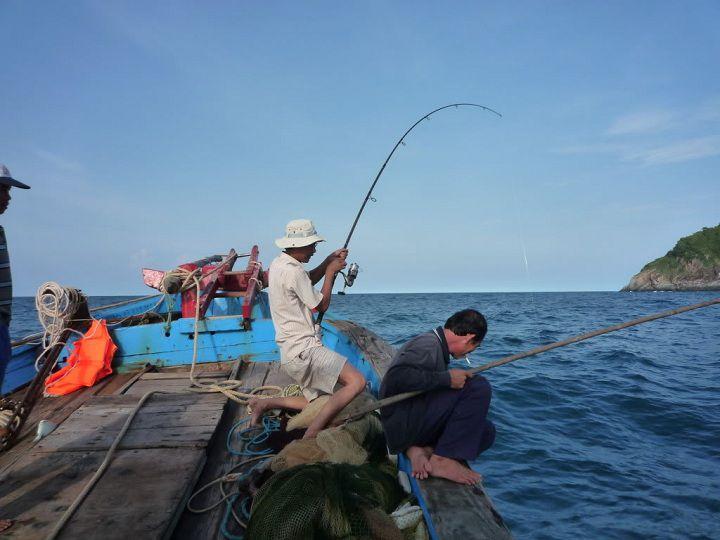 Cách giật cần câu cá cũng cần 