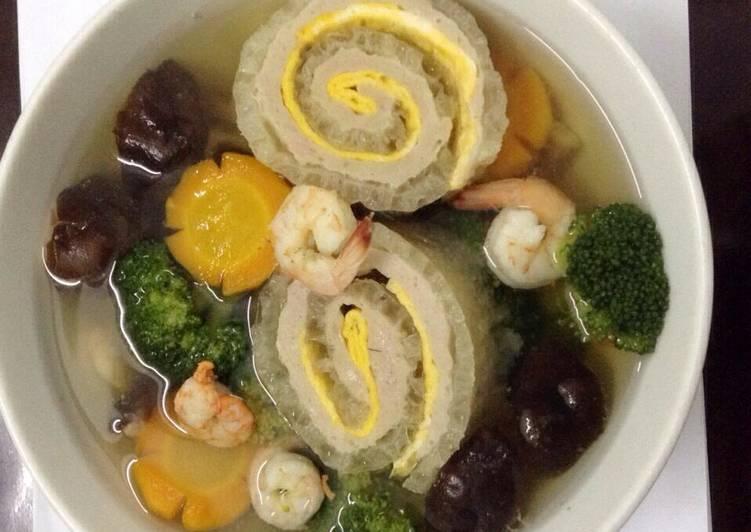 Canh bóng thả thơm ngon, giàu dinh dưỡng