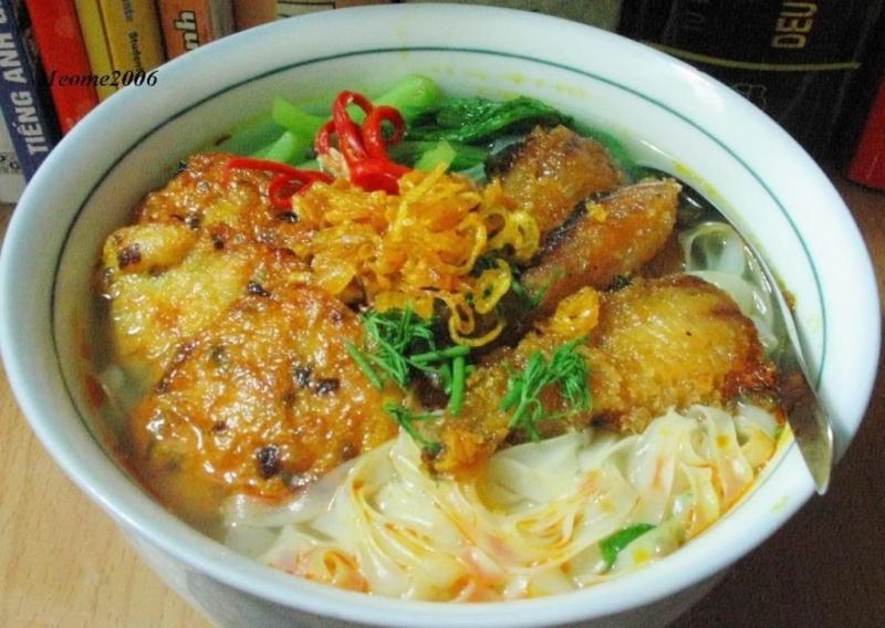 Canh cá Quỳnh Côi