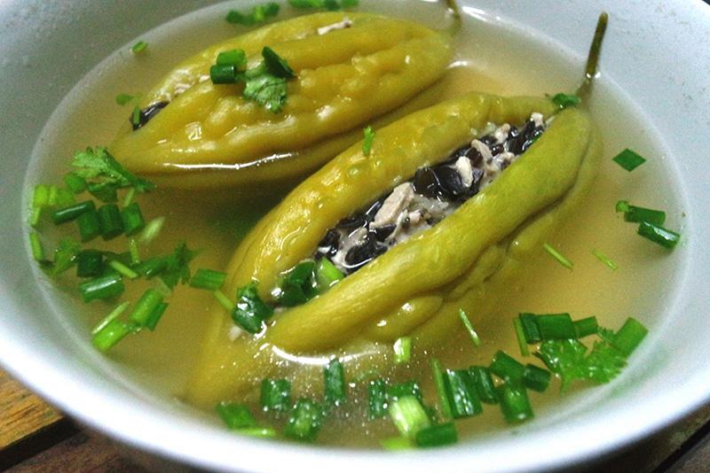 Canh khổ qua nhồi thịt