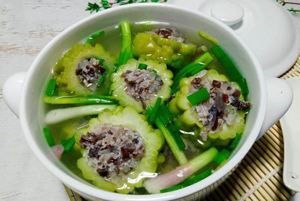 Canh khổ quá nhồi thịt