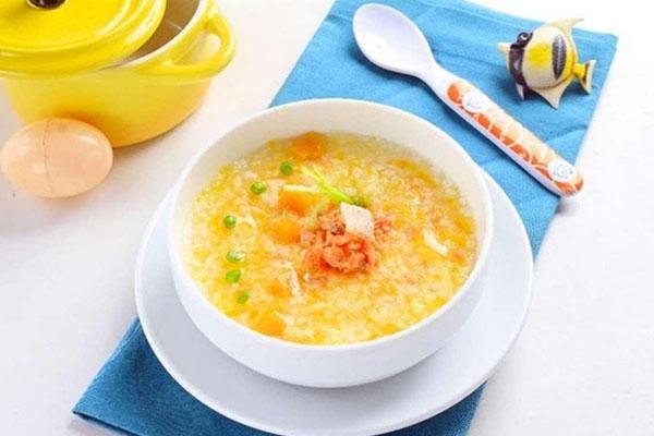 Cháo cá hồi phô mai