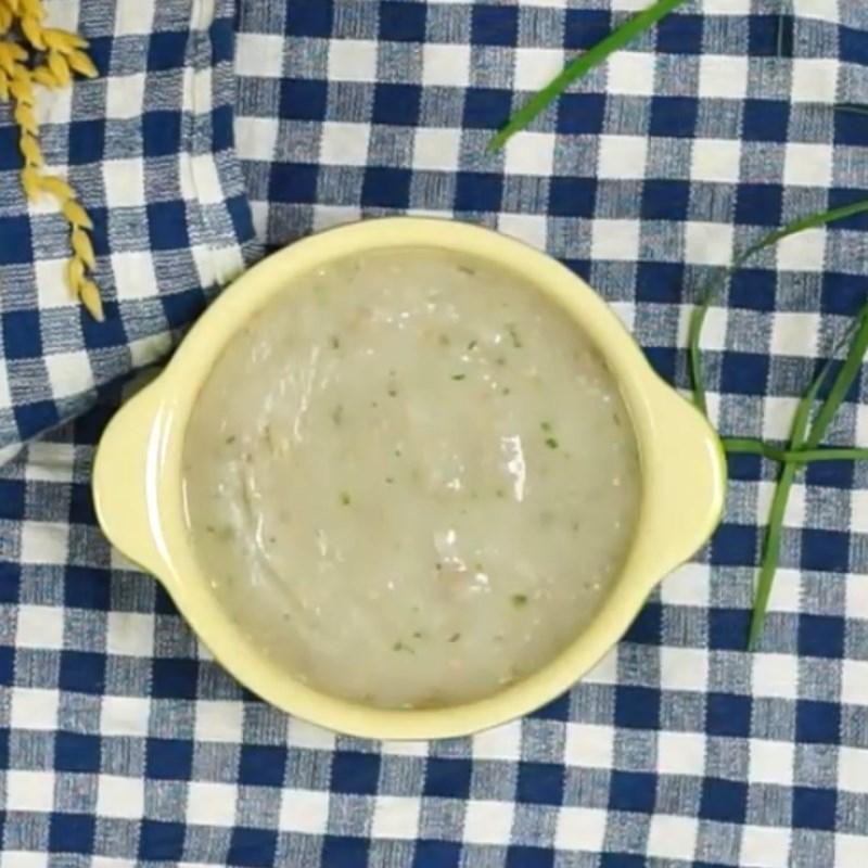 Cháo tôm bông cải phô mai