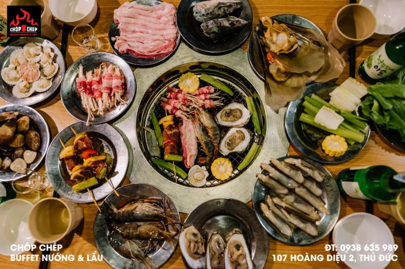 Chóp Chép Buffet Nướng & Lẩu