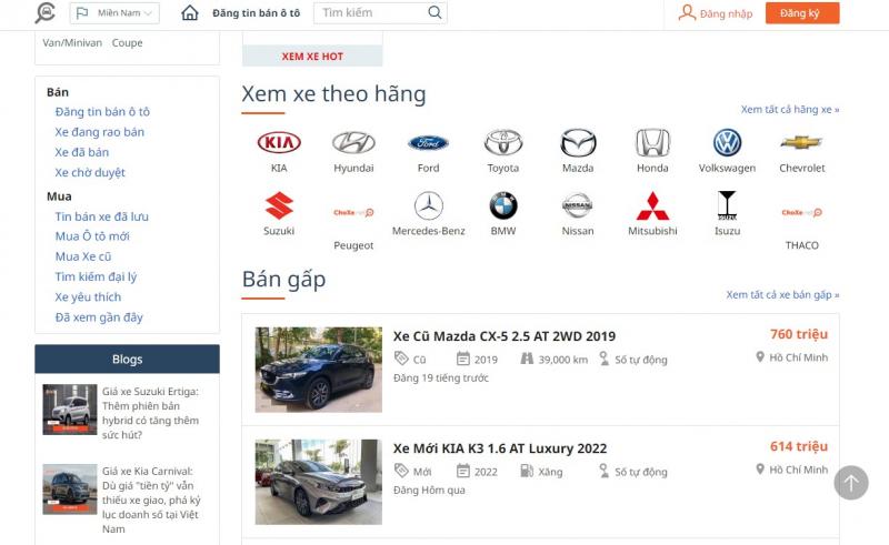 Choxe.vn