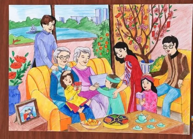 Bài vè chúc tết cho trẻ mầm non (số 10)