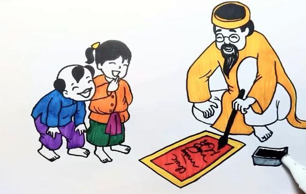 Bài vè chúc tết cho trẻ mầm non (số 6)