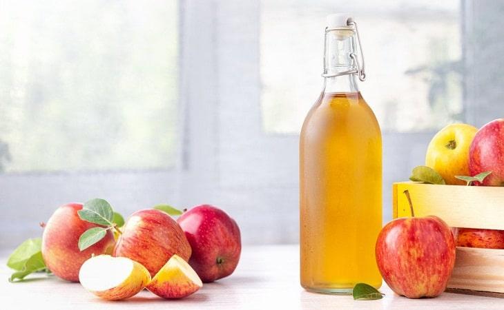 Trị rụng tóc bằng dấm táo